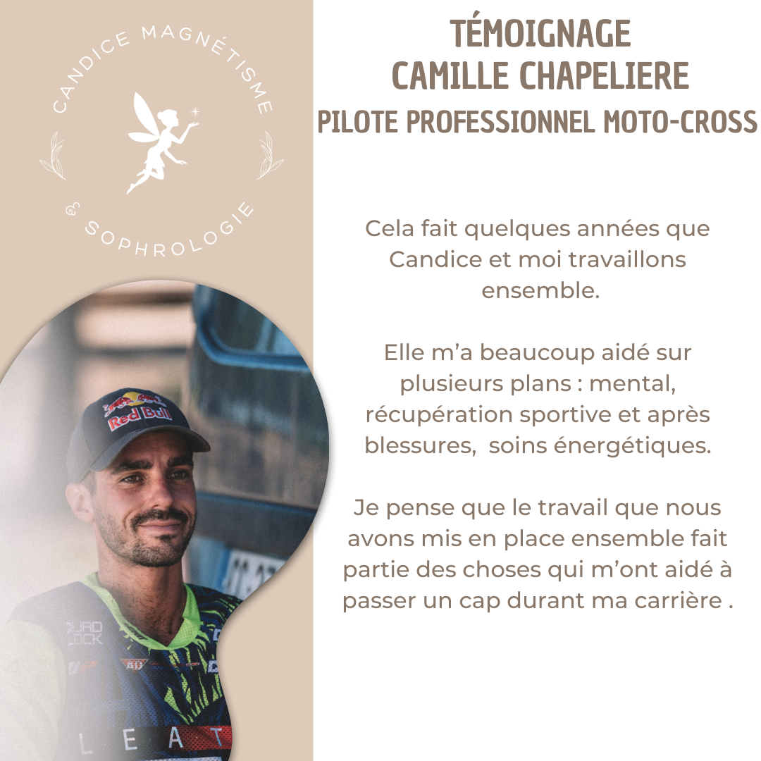 Témoignage du pilote Camille chapelière