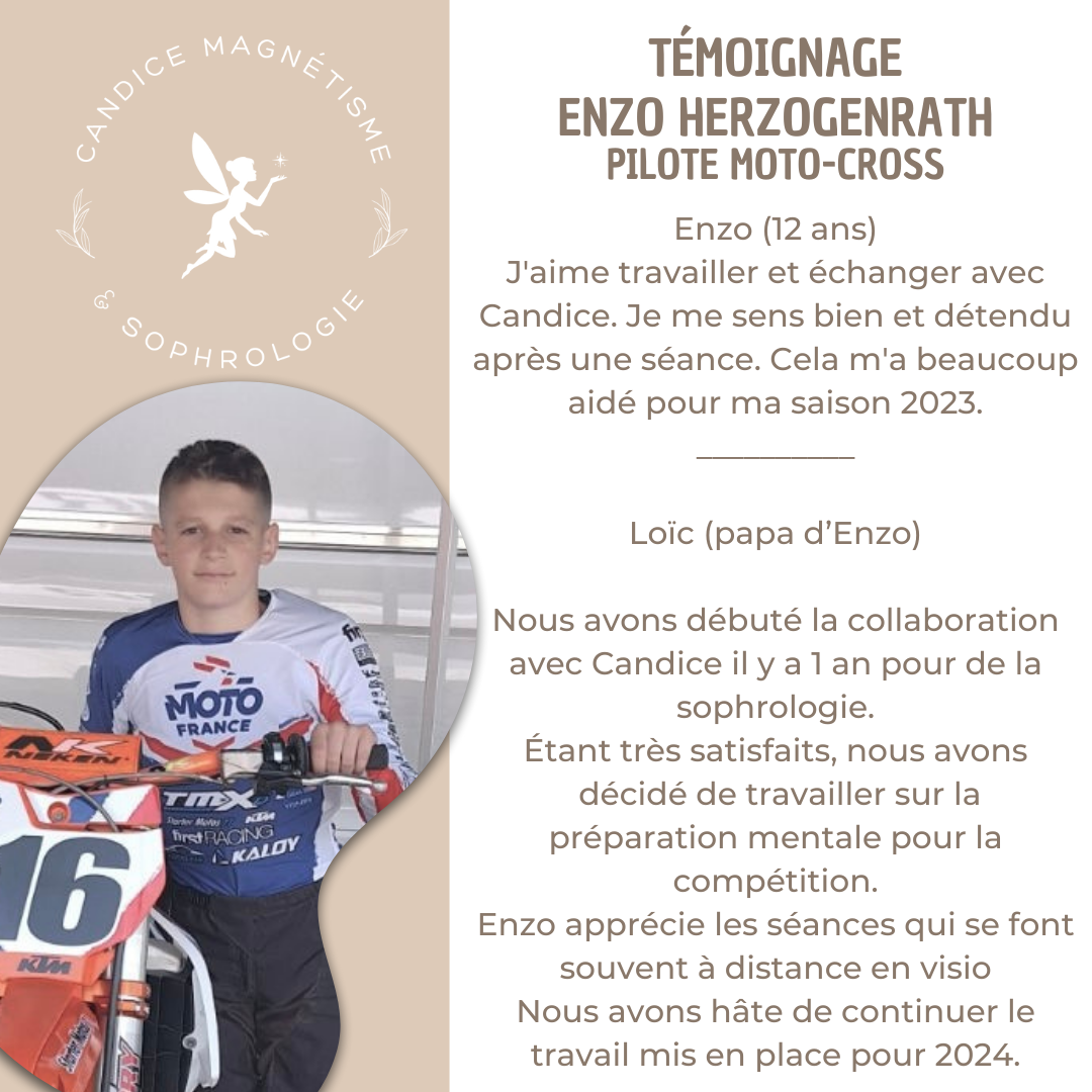 Témoignage du pilote Enzo Herzogenrath