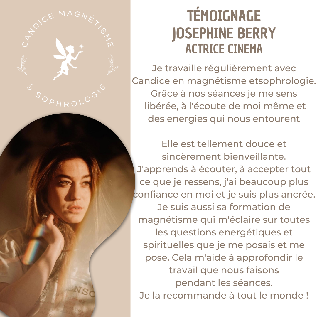 Témoignage de josephine Berry