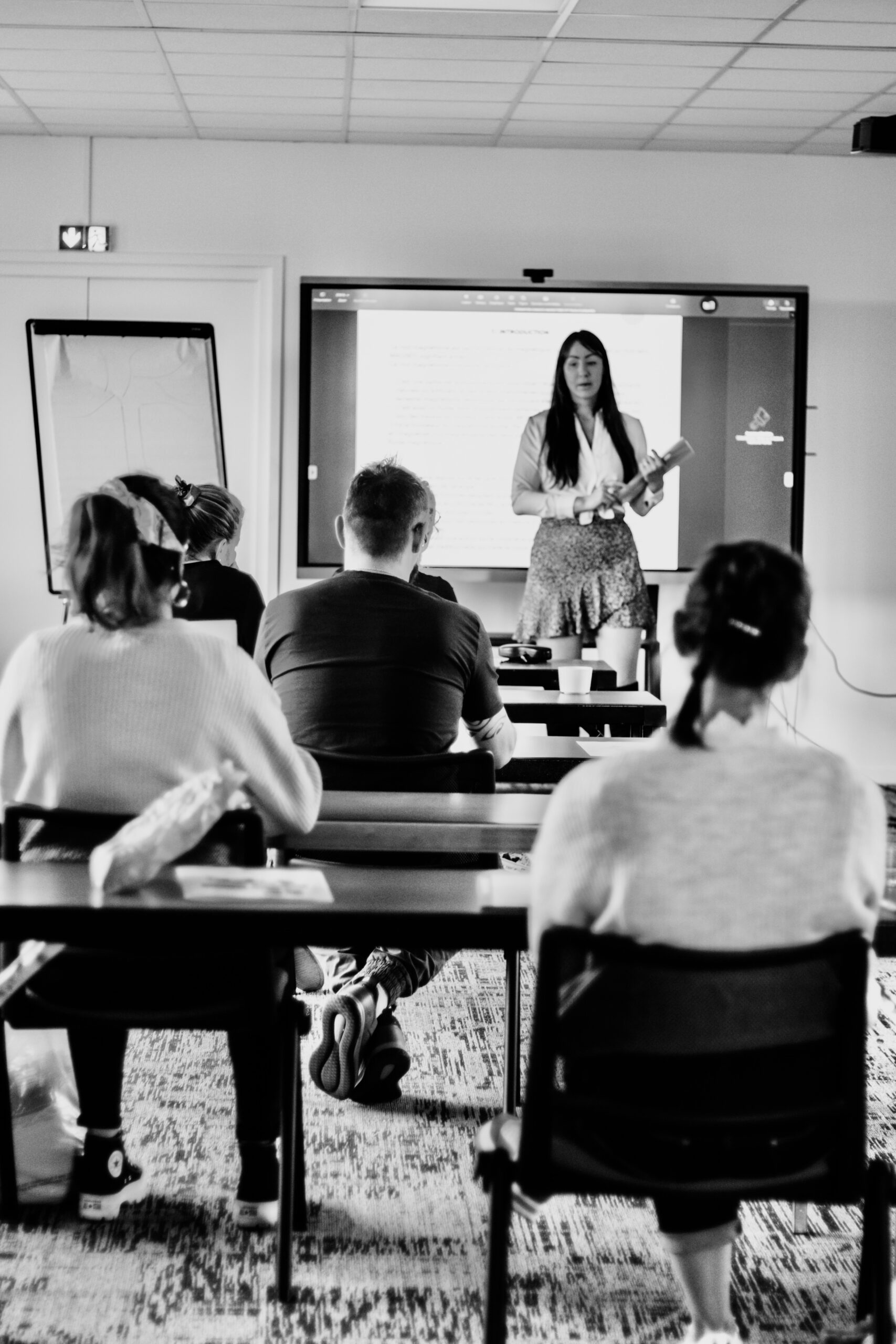 Photo d'un cours / séminaire avec Candice magnétisme en présentiel